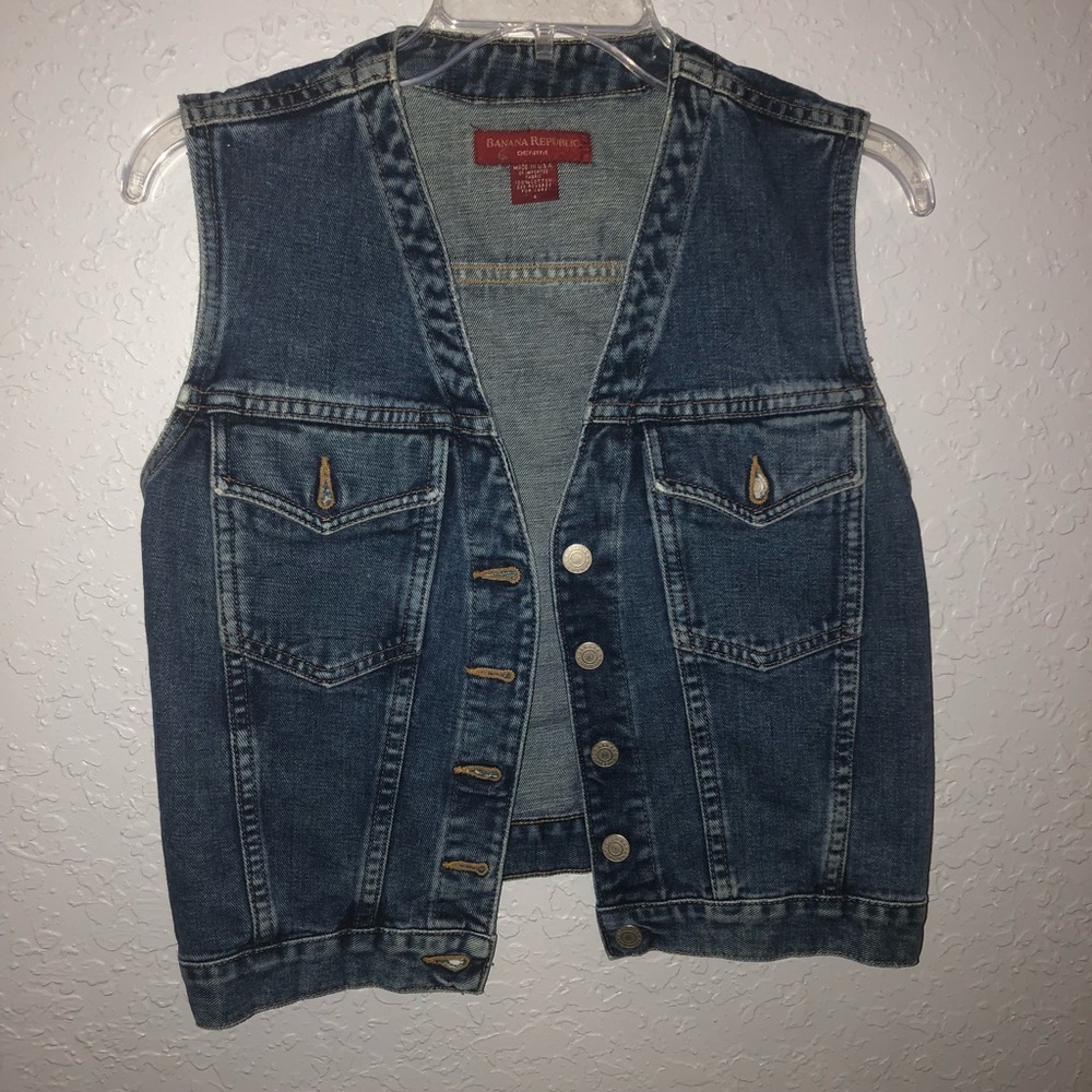 Banana Republic Denim vest